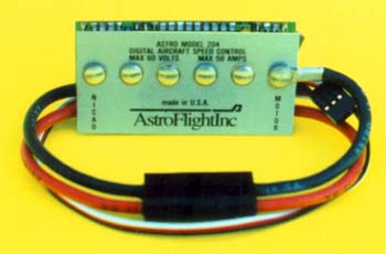 Astro Flight Speed Control